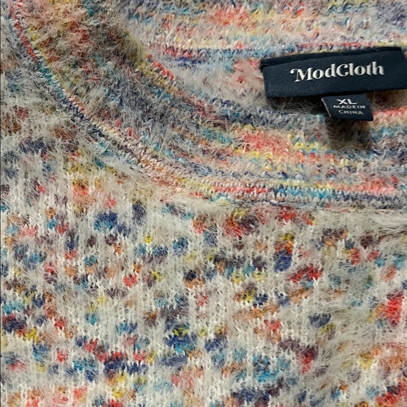 Modcloth Multicolor Knit Sweater - Picture 8 of 8